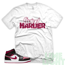 Load image into Gallery viewer, Noble &quot;Grind Harder&quot; Air Jordan 1 White Sneaker Shirt
