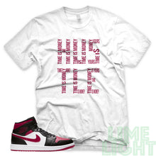Load image into Gallery viewer, Noble &quot;Time is Money&quot; Air Jordan 1 White Sneaker Shirt
