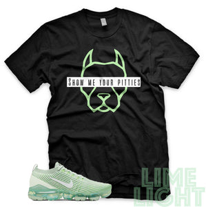 Ghost Green "Show Me Your Pitties" Vapormax Flyknit Black Sneaker Shirt