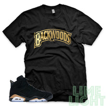 Load image into Gallery viewer, Jordan 6 DMP &quot;Backwoods&quot; Air Jordan 6 Black Sneaker T-Shirt
