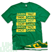 Load image into Gallery viewer, Brazil SB Dunk Low &quot;Hot Damn&quot; Green Sneaker T-Shirt

