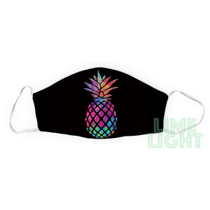 Watercolor "Pineapple" Cute Washable Reusable Face Mask