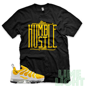 Speed Yellow Vapormax Plus "Stay Humble Hustle Hard" Black Sneaker Shirt