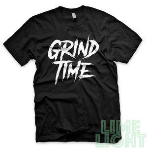 White on Black "Grind Time" Yeezy Zebra | Jordan Air 5 Retro Oreo |  Kamikaze 2 OG Black Sneaker T-Shirt