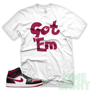 Noble "Got 'Em" Air Jordan 1 White Sneaker Shirt