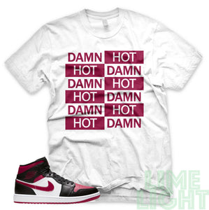 Noble "Hot Damn" Air Jordan 1 White Sneaker Shirt