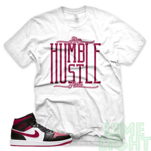 Load image into Gallery viewer, Noble &quot;Stay Humble Hustle Hard&quot; Air Jordan 1 White Sneaker Shirt
