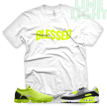 Load image into Gallery viewer, Volt &quot;Money Blessed&quot; Vapormax Flyknit | Air Max 90 | Air Force 1 x Off White | White Sneaker T-Shirt
