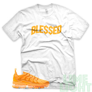 Laser Orange "Money Blessed" Vapor Max White Sneaker Shirt