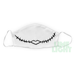 Spooky "Sally Smile" Scary Halloween Reusable Washable Face Mask with Free Filter