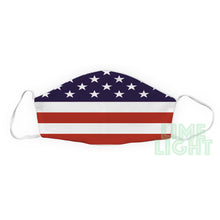Load image into Gallery viewer, Patriotic &quot;American Flag Face Mask&quot; 4th of July Reusable Washable Face Mask with Free Filter
