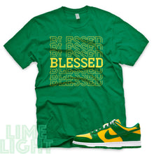 Load image into Gallery viewer, Brazil SB Dunk Low &quot;Blessed 7&quot; Green Sneaker T-Shirt
