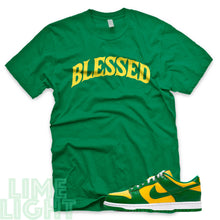 Load image into Gallery viewer, Brazil SB Dunk Low &quot;Blessed&quot; Green Sneaker T-Shirt
