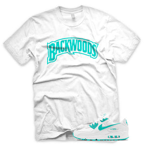 Hyper Jade "Backwoods" Air Max 90 White Sneaker T-Shirt