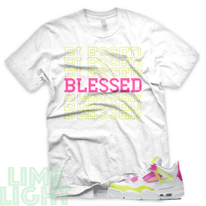 Lemon Venom "Blessed7" Air Jordan 4 White Sneaker Shirt