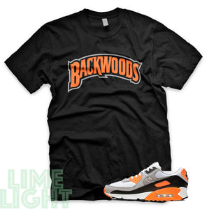 Total Orange "Backwoods" Air Max 90 Sneaker T-Shirt