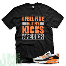 Load image into Gallery viewer, Total Orange &quot;Sick Kicks&quot; Air Max 90 Sneaker T-Shirt
