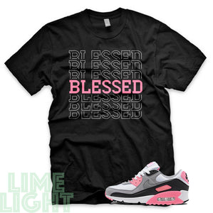 Rose Pink "Blessed 7" Air Max 90 Sneaker T-Shirt