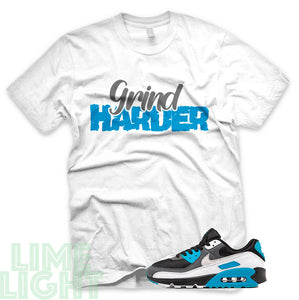 Laser Blue "Grind Harder" Air Max 90 Sneaker T-Shirt