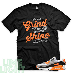 Total Orange "Grind and Shine" Air Max 90 Sneaker T-Shirt