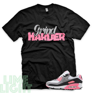 Rose Pink "Grind Harder" Air Max 90 Sneaker T-Shirt