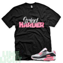 Load image into Gallery viewer, Rose Pink &quot;Grind Harder&quot; Air Max 90 Sneaker T-Shirt

