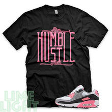 Load image into Gallery viewer, Rose Pink &quot;Stay Humble Hustle Hard&quot; Air Max 90 Sneaker T-Shirt
