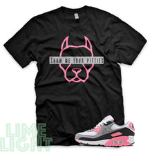 Load image into Gallery viewer, Rose Pink &quot;Show Me Your Pitties&quot; Air Max 90 Sneaker T-Shirt
