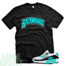 Load image into Gallery viewer, Hyper Turquoise &quot;Backwoods&quot; Air Max 90 Sneaker T-Shirt
