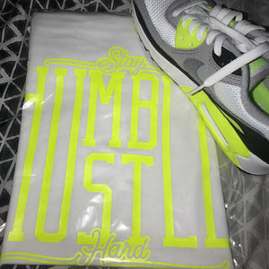 Volt "Stay Humble Hustle Hard" Vapormax Flyknit | Air Max 90 | Air Force 1 x Off White Sneaker T-Shirt
