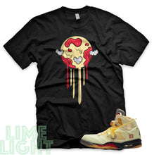 Load image into Gallery viewer, Sail &quot;Drip WRLD&quot; Nike Air Jordan 5s Black or White Sneaker Match T-Shirt
