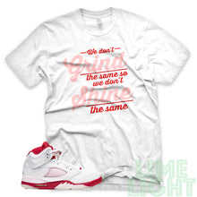 Load image into Gallery viewer, Pink Foam &quot;Grind and Shine&quot; Air Jordan 5 Sneaker T-Shirt
