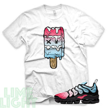 Load image into Gallery viewer, Hyper Pink/ Glacier Ice &quot;Popsicle&quot; Vapormax Plus Black or White Sneaker T-Shirt
