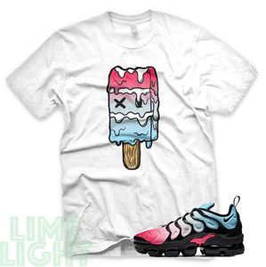 Hyper Pink/ Glacier Ice "Popsicle" Vapormax Plus Black or White Sneaker T-Shirt