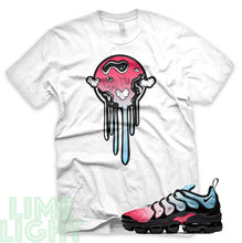 Load image into Gallery viewer, Hyper Pink/ Glacier Ice &quot;Drip WRLD&quot; Vapormax Plus Black or White Sneaker T-Shirt
